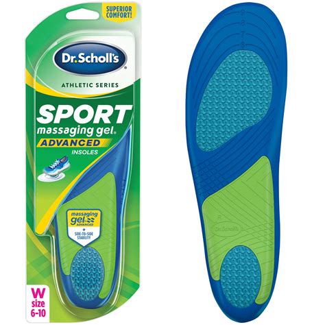 Dr Scholls Sport Insoles Superior Shock Absorption And Arch Support