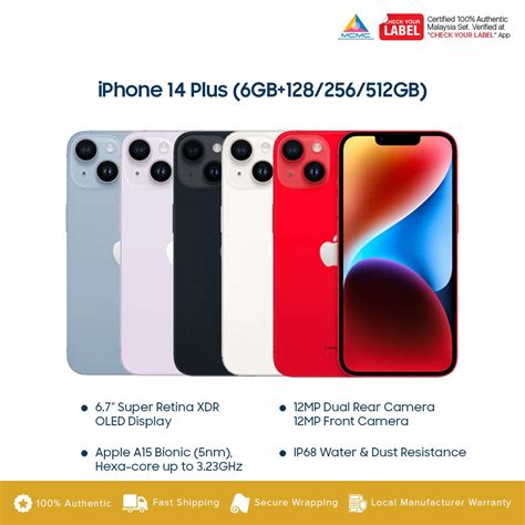 Apple Iphone 14 Plus Price In Malaysia And Specs Kts