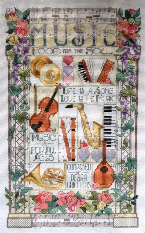 Here are some projects that will be easy for a beginner to complete. 17 Best images about Crafts - Music Cross Stitch on ...
