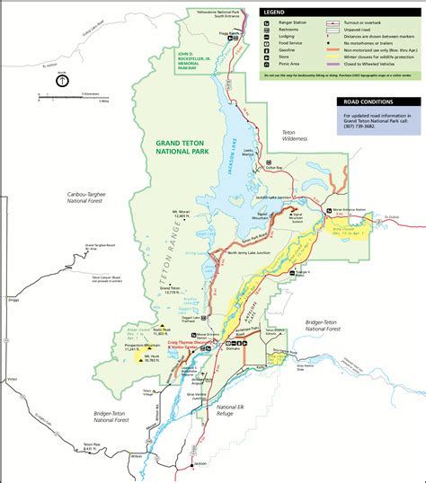 10 Grand Teton National Park Map Pdf Image Hd Wallpaper