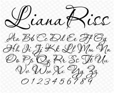 Top 53 Letter Fonts For Tattoos Cursive Super Hot In Cdgdbentre