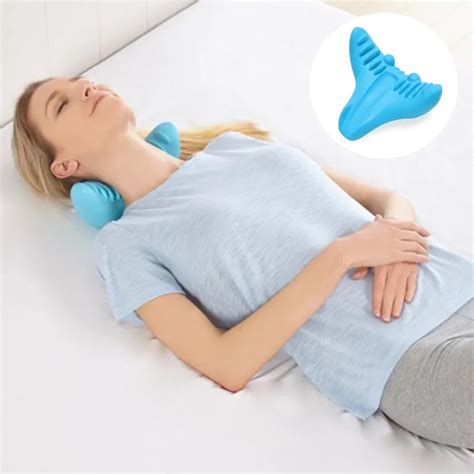 C Rest Neck Pain Relief Portable Gravity Massage Pillow Neck Shoulder