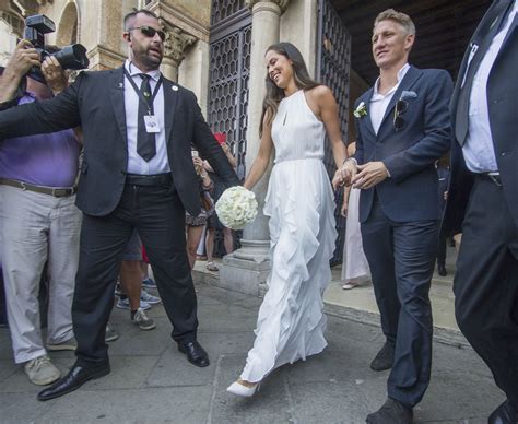 For the second time in two days. Bastian Schweinsteiger and Ana Ivanovic get married in ...