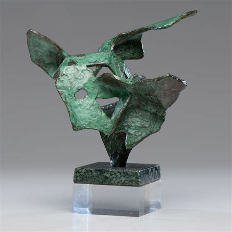 Mid-Century Modern Abstract Bronze Sculpture | Cowan's Auction House ...