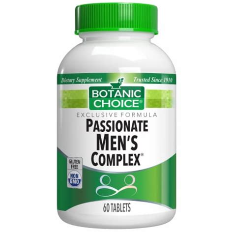 Botanic Choice Passionate Men S Complex Men S Sexual Health Supplement