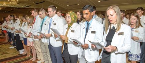 Medical School The White Coat Ceremony