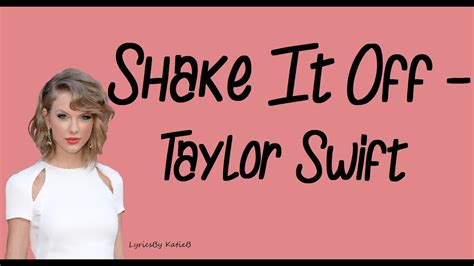 Shake It Off With Lyrics Taylor Swift Youtube