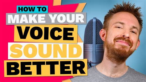 How To Make Your Voice Sound Better Secrets Revealed Youtube