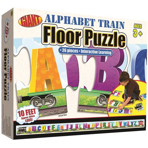 alphabet train puzzle ages 3 6 ebay