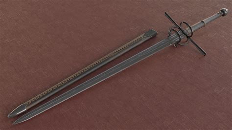 Artstation Two Handed Long Sword Resources