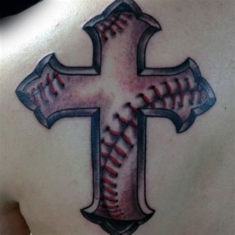 Download in under 30 seconds. 20 Baseball Cross Tattoo Designs For Men - Religious Ink Ideas