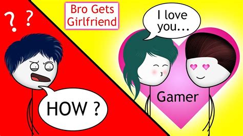 When A Gamers Brother Gets A Gamer Girlfriend Youtube