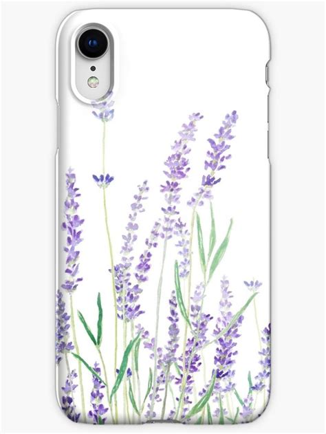 Purple Lavender Iphone Case By Colorandcolor Purple Iphone Cases