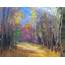 Fantasy Art Of Illusion Leaves Bough Colorful Colorado Landscape 