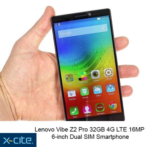 Lenovo Vibe Z2 Pro 32gb 4g Lte 16mp 6 Inch Dual Sim Smartphone