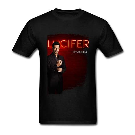 Opand Lucifer Tv Show Lucifer Morningstar Mens Design O Neck T Shirts
