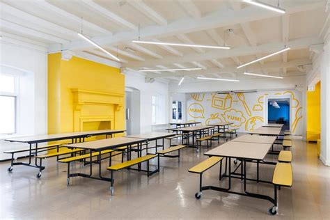 Inspiring And Colorful Interior Design Of A Kids School In Quebec
