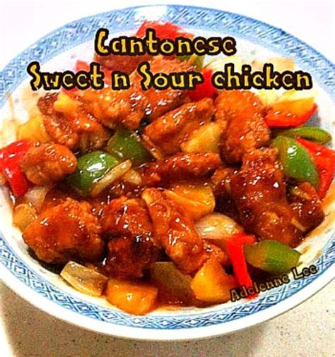 3/4 pound pork tenderloin 3 teaspoons soy sauce pinch of cornstarch sauce: Cantonese Sweet and Sour Chicken | Sweet n sour chicken, Food, Food receipes