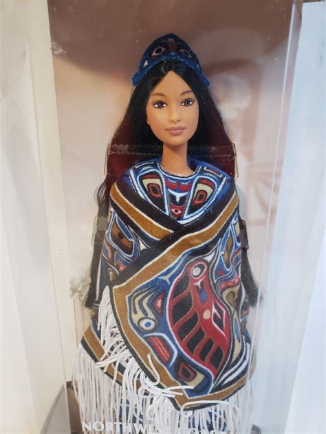 Northwest Coast Native American Barbie Dotw Dolls Of The World 1999 Mattel 24671 Ebay