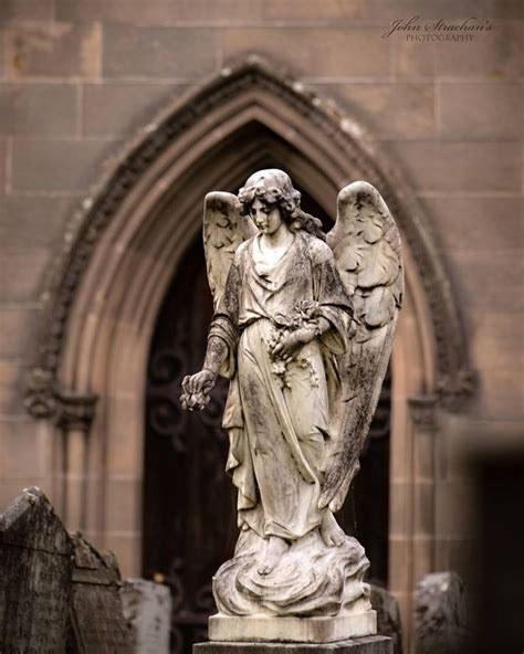 Angel At Aberlour Churchyard Scotland John Strachan Photography