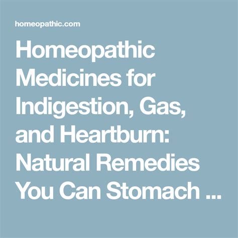 Medicines For Indigestion Gas And Heartburn Natural Remedies You Can