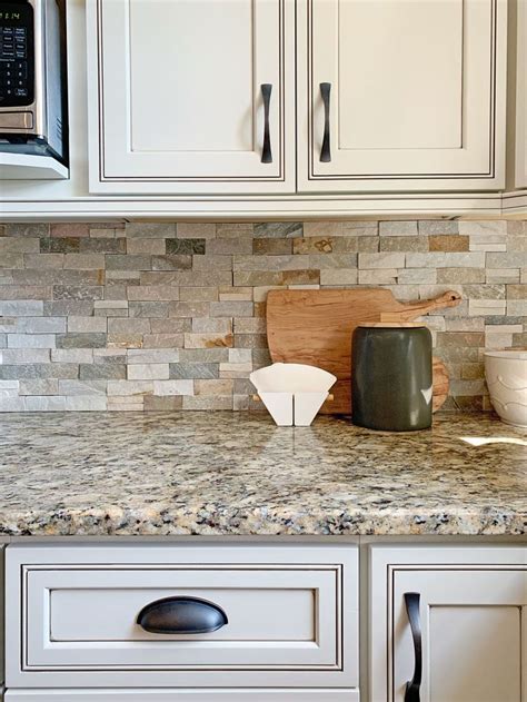 How To Work With Dated Granite In Your Kitchen Antique White Kitchen