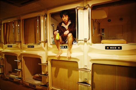 In Japan Capsule Hotels Become Home