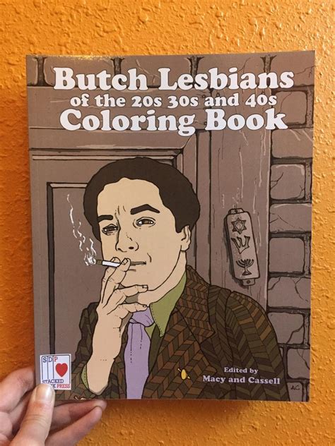 Butch Lesbians Of The 20s 30s And 40s Coloring Book Microcosm Publishing