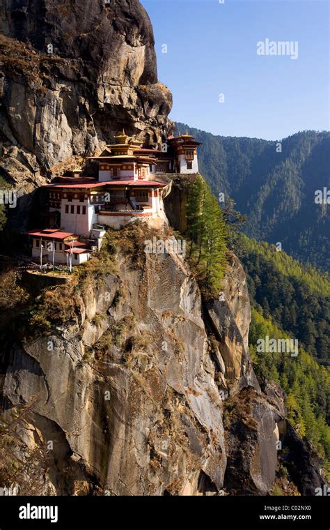 Taktsang Monastery M Also Known As Tiger S Nest Paro Bhutan