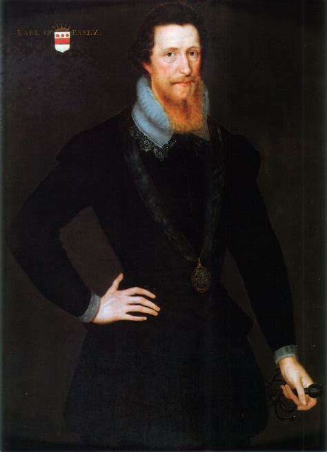 Portrait Of Robert Devereux 2nd Earl Of Essex 1565 1601 By Marcus