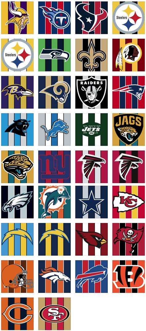 48 All Nfl Team Logo Wallpapers