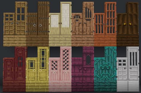 Dramatic Doors Minecraft Mod