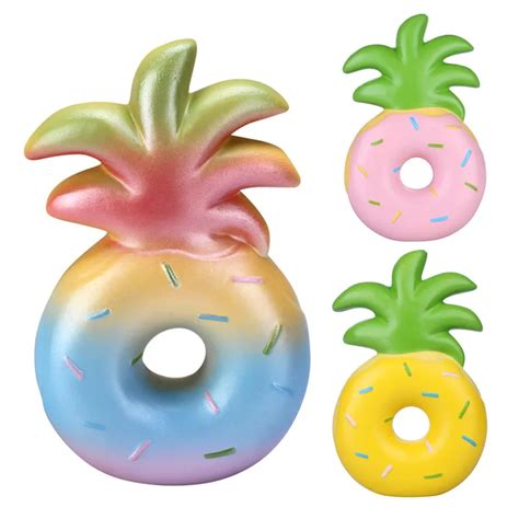 buy 1pc retail vlampo pineapple donut squishy squishies 16cm slow rising