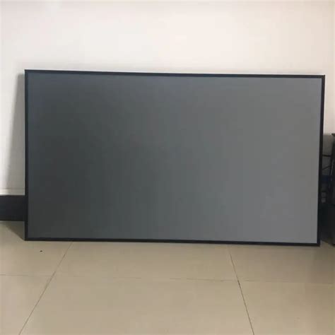 Telon 90~120 Inch 169 Customized Size Thin Frame For Home Anti Light