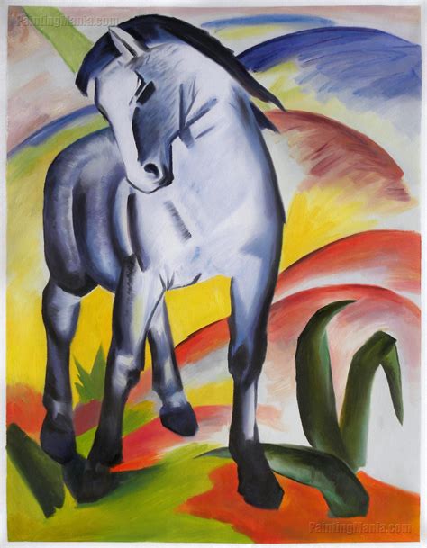 Blue Horse I Franz Marc Paintings Arte Su Tela Dipingere Idee