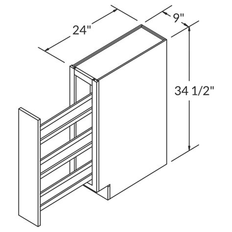 Kitchen cad blocks have been used by many. B09 Newport Base Spice Pull Out Kitchen Cabinet (RTA): RTA Kitchen Cabinets