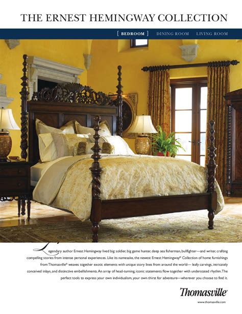 Thomasville The Ernest Hemingway Collection Bedroom By Cadieux
