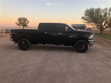 2017 Ram 2500 Fuel Maverick Thuren Leveling Kit Custom Offsets