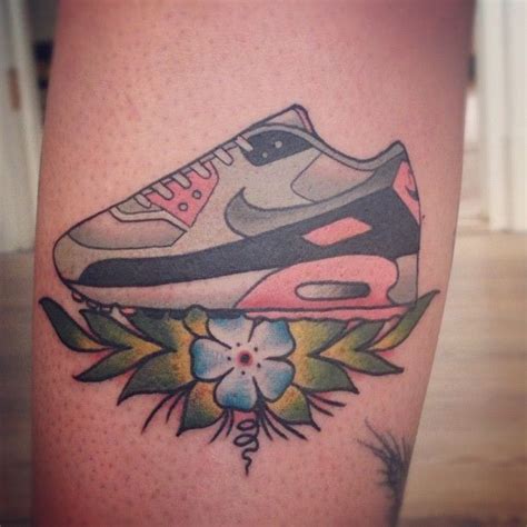 25 Sneaker Tattoos That Defy Expectations Nike Air Max 90 Infrared