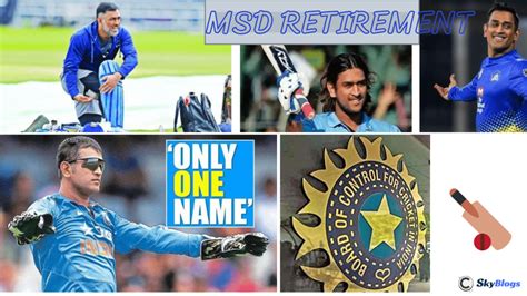 Ms Dhonis Retirement Dhoni Retires From International Cricket