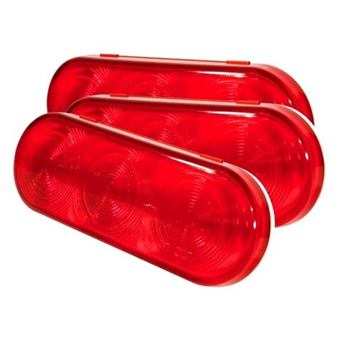 Grote 54172 3 Select Red Oval Led Tail Lights