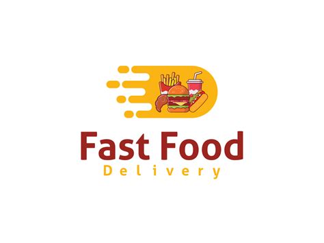 Fast Food Delivery Logo Design By Tanvir Onik94 On Dribbble