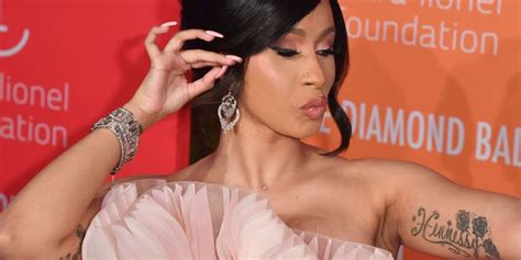 The Meaning Behind Cardi B S 10 Tattoos POPSUGAR Beauty