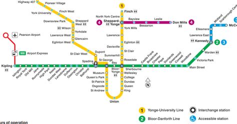 How I See The Ttc Subway Rt Subway Map