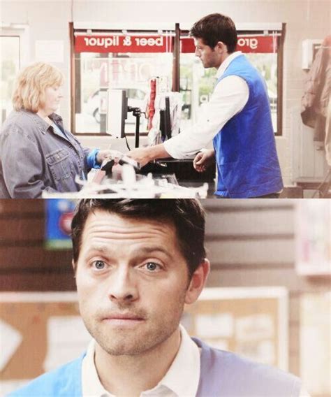 Misha Collins As Castiel Er Steve On Supernatural Superwholock Misha Collins Castiel