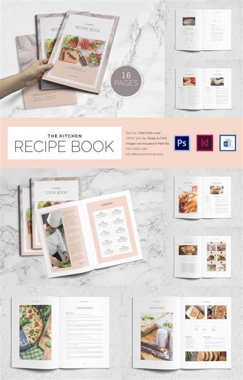 Cookbook Template Free Free Download Printable Templates Lab