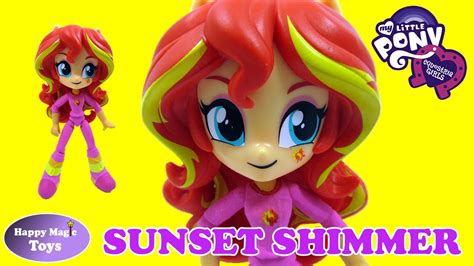 Custom My Little Pony Sunset Shimmer Slumber Party Rainbow Rocks
