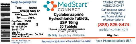 Cyclobenzaprine Hydrochloride Medvantx Inc Fda Package Insert Page 2