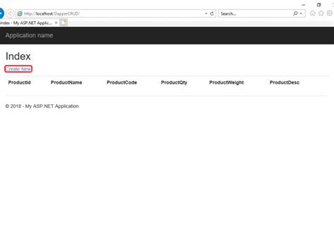 Dot Net Example Crud Operations In Asp Net Mvc Using Dapper Orm 62937