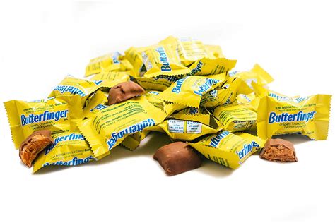 Butterfinger Bite Sized Mini Chocolate Bars 2 Lb Resealable Stand Up